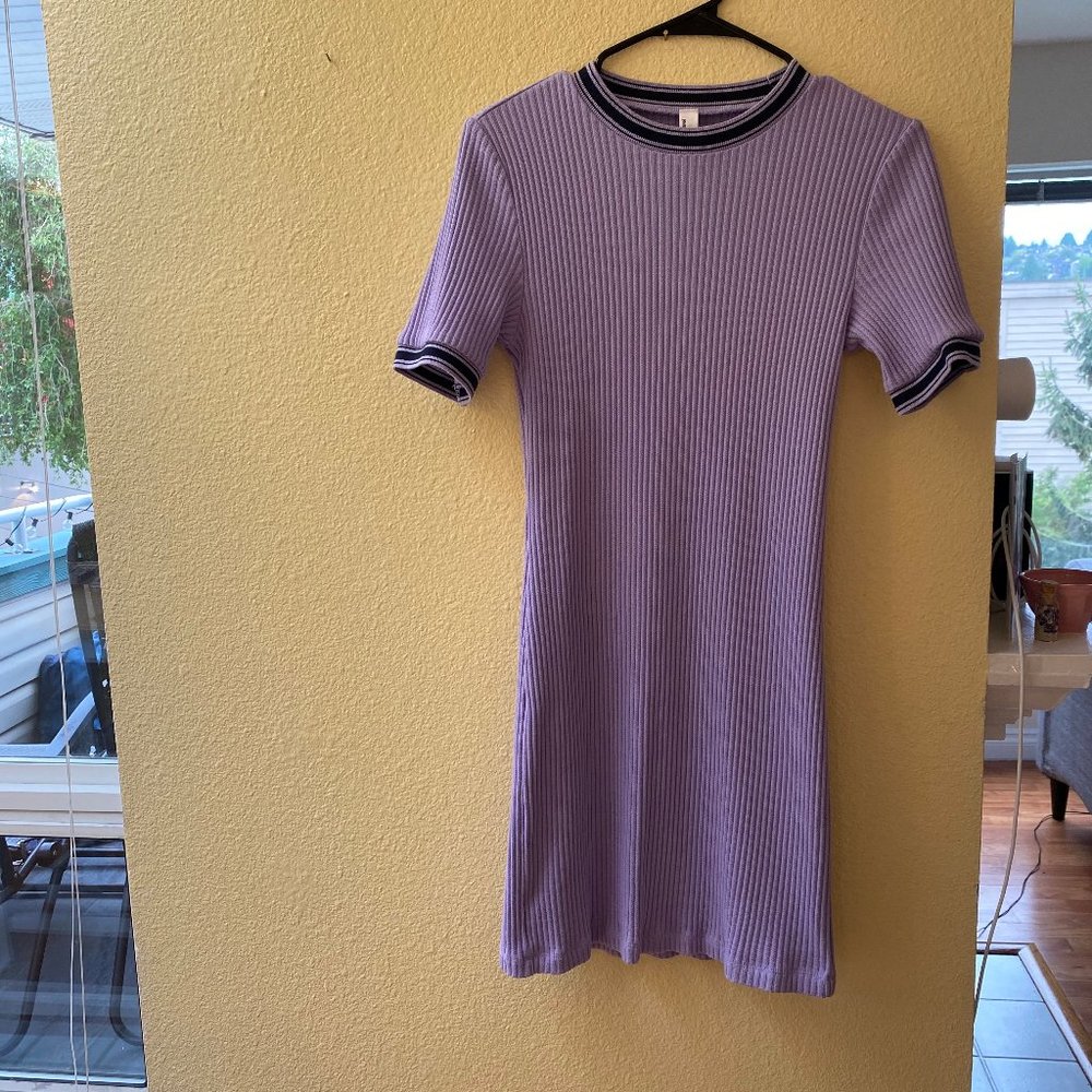 American Apparel sporty lilac dress